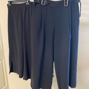 Stylish Black Wide-Leg Pants